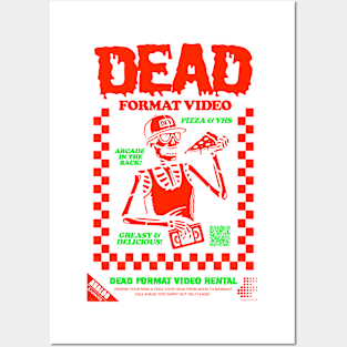 DEAD FORMAT VIDEO Posters and Art